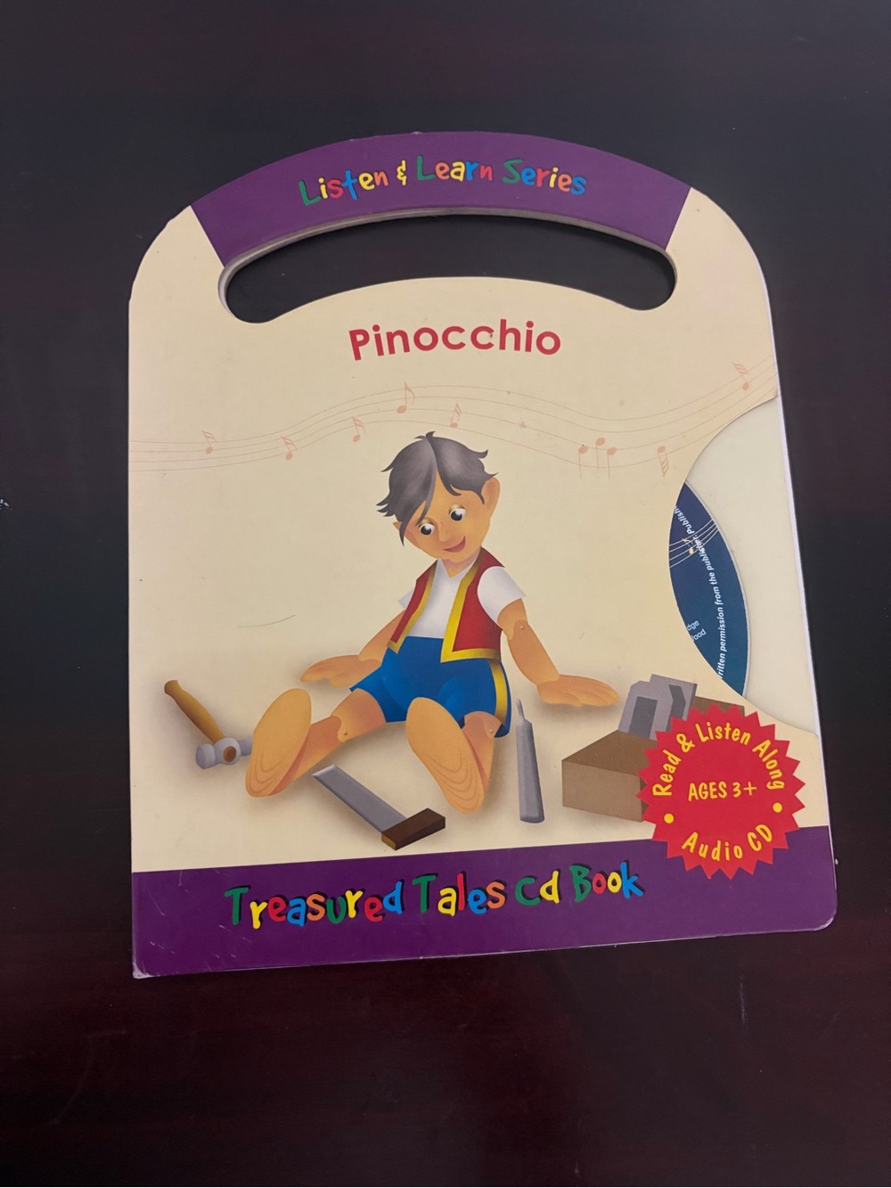 Vintage “Pinocchio” Berryland Listen and Learn Series
